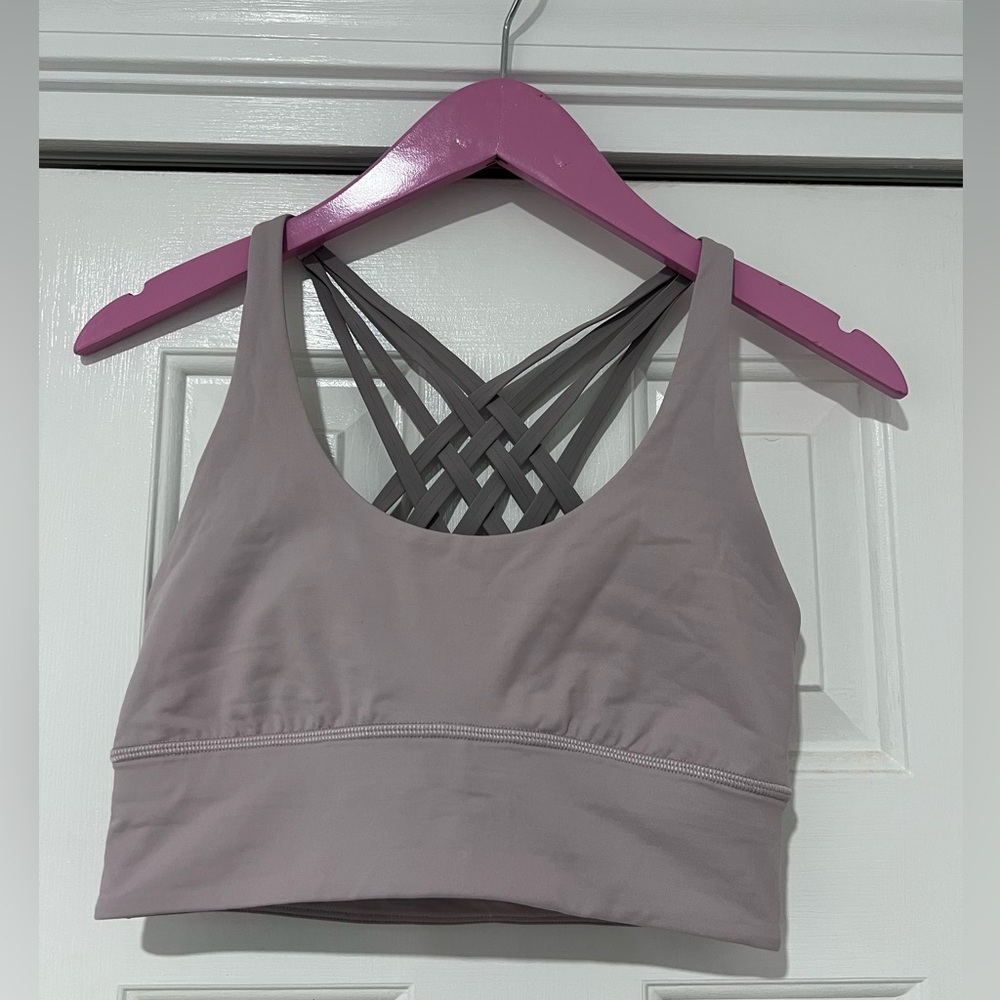 Lululemon leggings and matching bra
